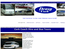 Tablet Screenshot of deasycoaches.com